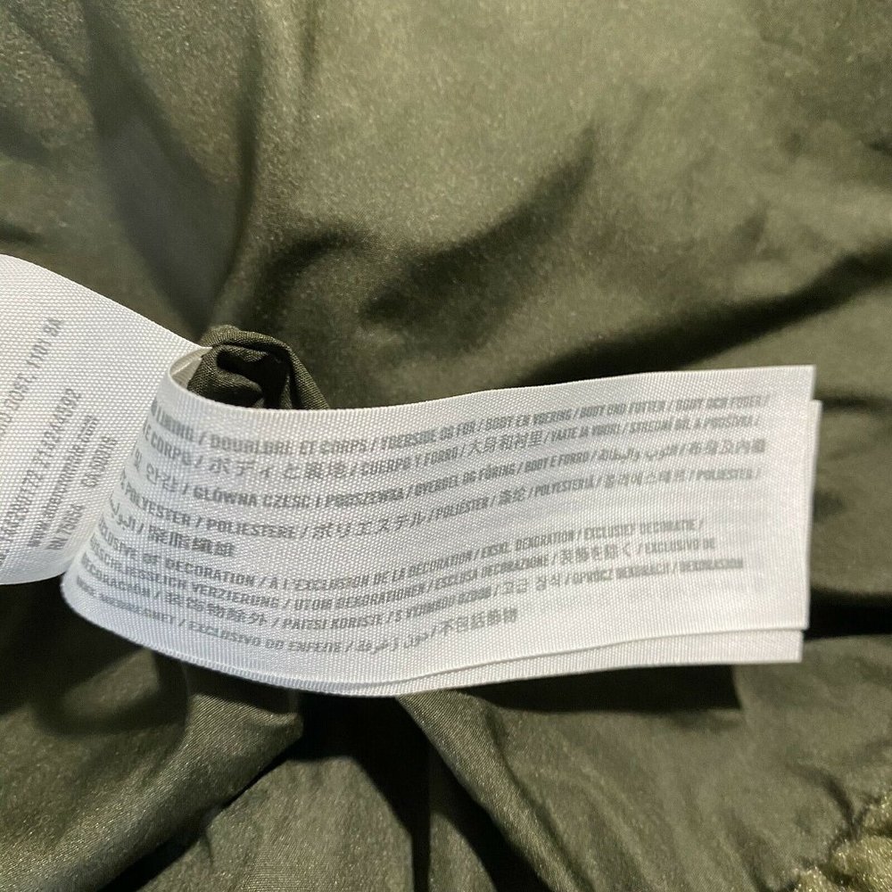 Abercrombie & Fitch deep pile Fleece Jacket Medium - Picture 7 of 7